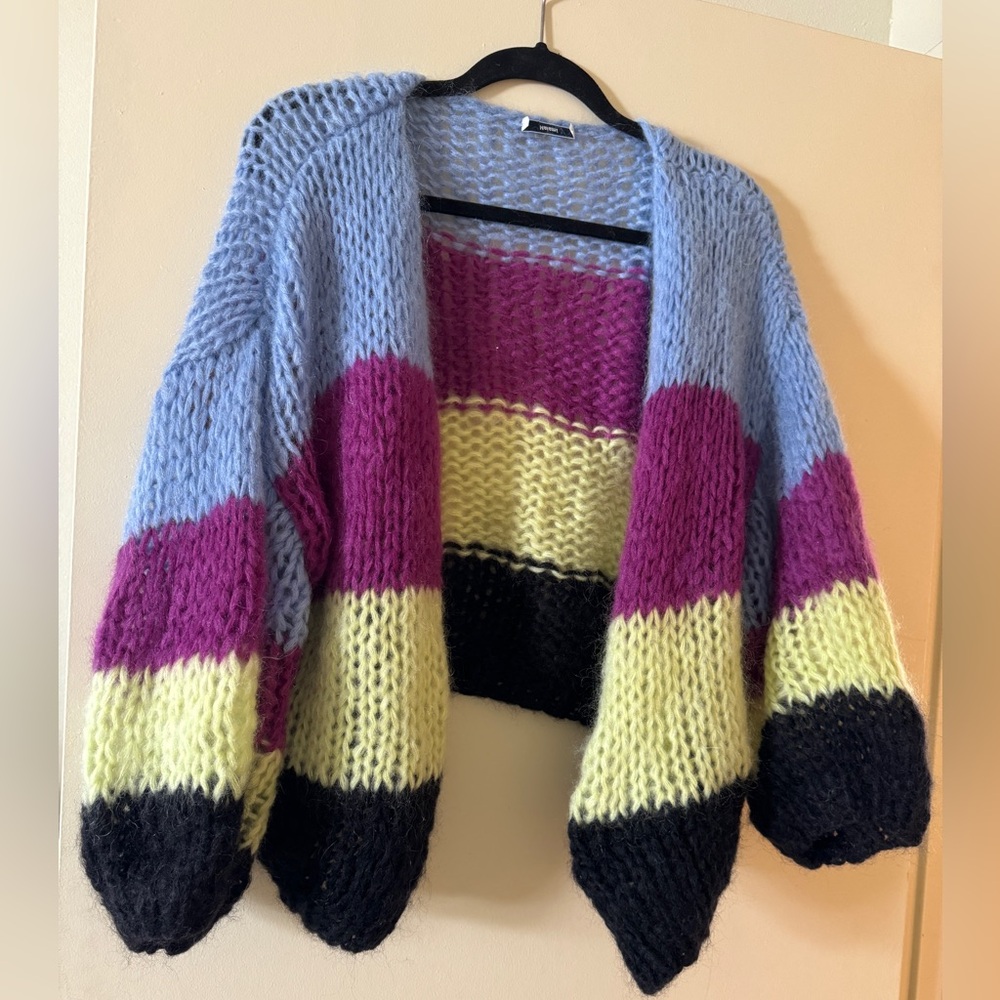 Maiami bomber sweater mohair